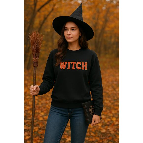 WITCH Varsity Letter Sweatshirt - Picture 1 of 1